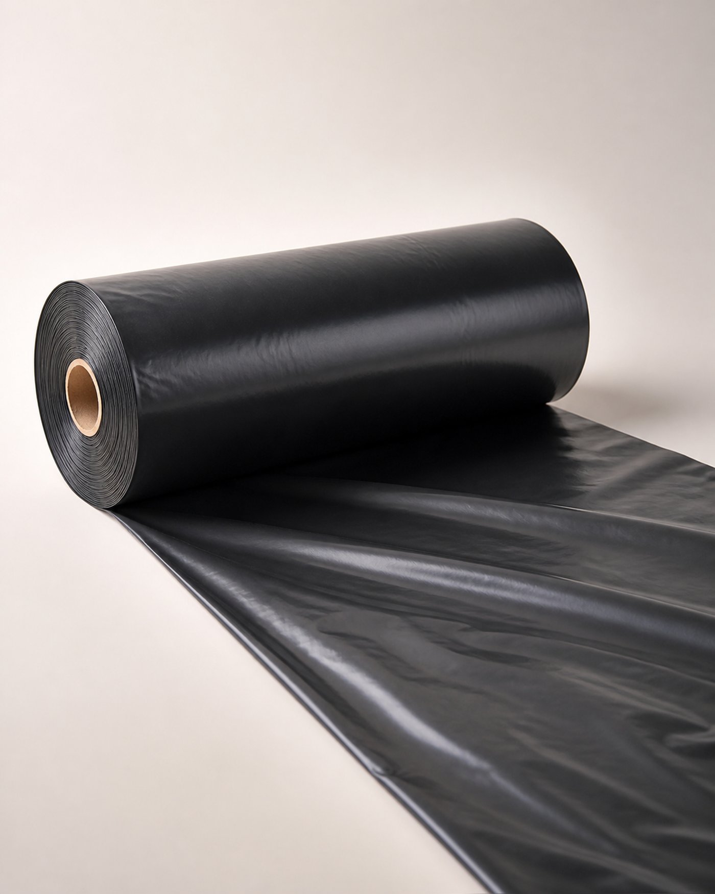 Rollo tubular de polietileno negro